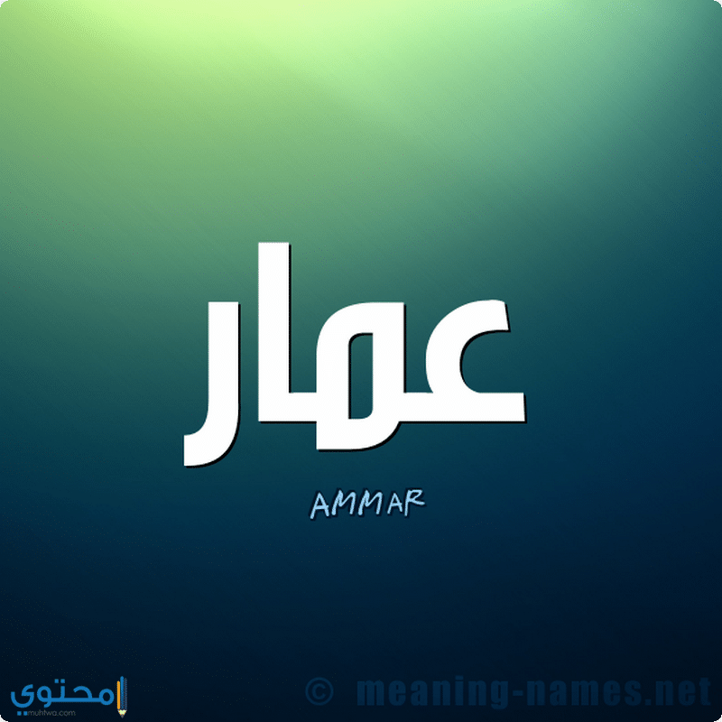 صور اسم عمار - اجمل صور الاسمار اسم عمار 605 3