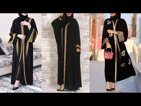 عبايات خليجية 2019 - ابهي و اشيك العبايات خليجيه 2019 3285 10