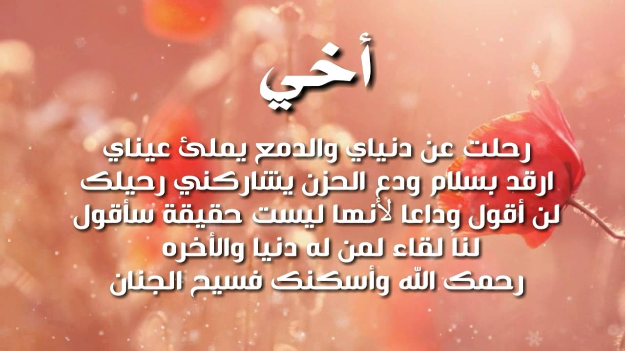 خواطر عن الاخ - كلمات رائعه عن الاخ 5346 2