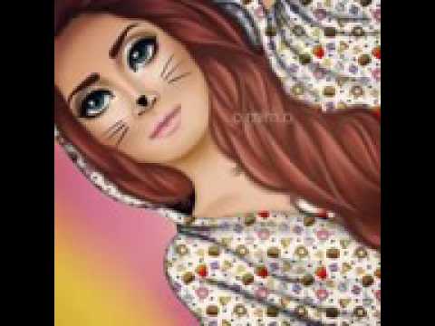 بنات كيوت رسم - بالصور اجمل البنات الكيوت بالرسم 5990 1