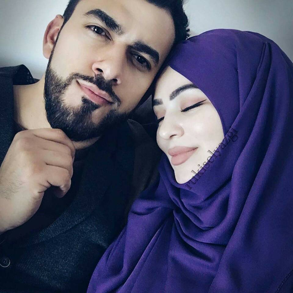 Картинка мусульманский муж. Мусульманская пара.